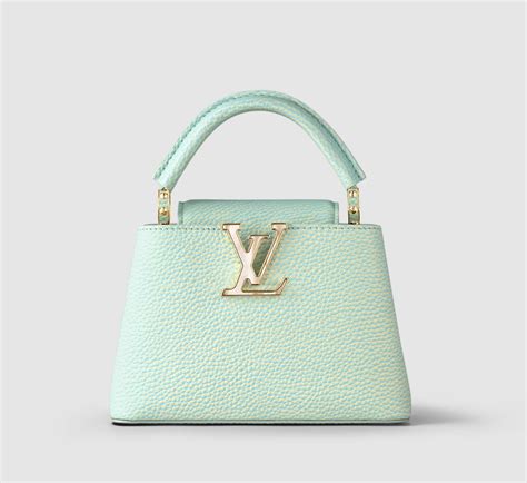 lv capucines mini green|louis vuitton taurillon capucines.